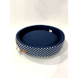 CAMA REDONDA UNIC AZUL G