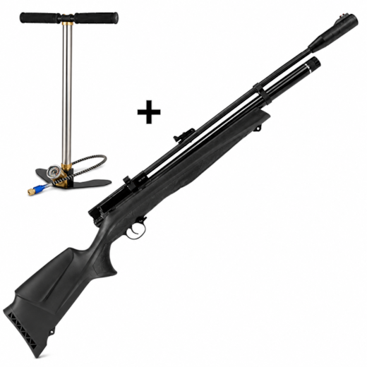 Carabina de Pressão Rossi PCP Beeman 4.5mm + Bomba
