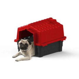 CASA ECO COLORS DOG HOUSE VERM N 05