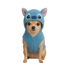 Casaco Stitch Azul P Ref.3076