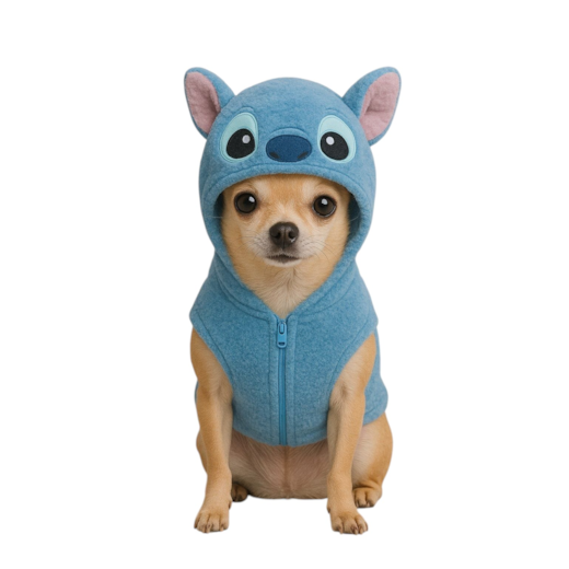 Casaco Stitch Azul P Ref.3076