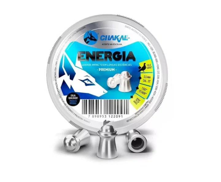 CHUMBINHO ENERGIA 5.5MM CHAKAL 125UND - Avipec Produtos