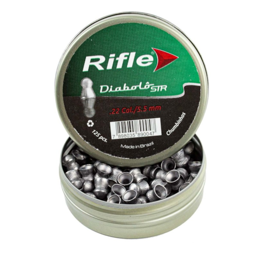 Chumbinho Rifle Diabolo 5.5mm 125Unidades