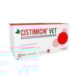 CISTIMICIN VET COM 30 COMPRIMIDOS