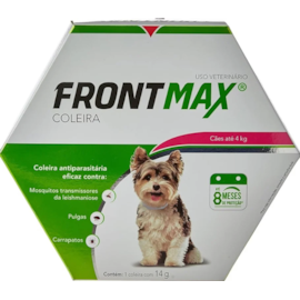 COLEIRA ANTIPULGAS FRONTMAX ATE 4KG