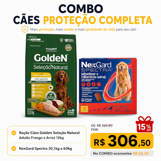 Combo Cães Proteção Completa