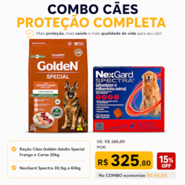 Combo Cães Proteção Completa