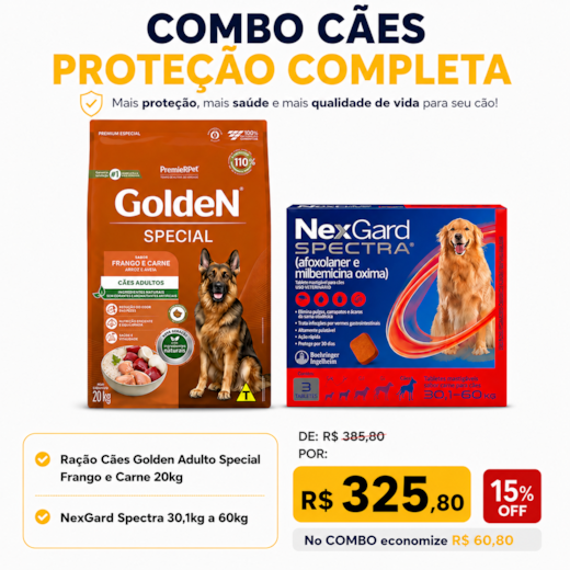 Combo Cães Proteção Completa