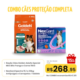 Combo Cães Proteção Completa