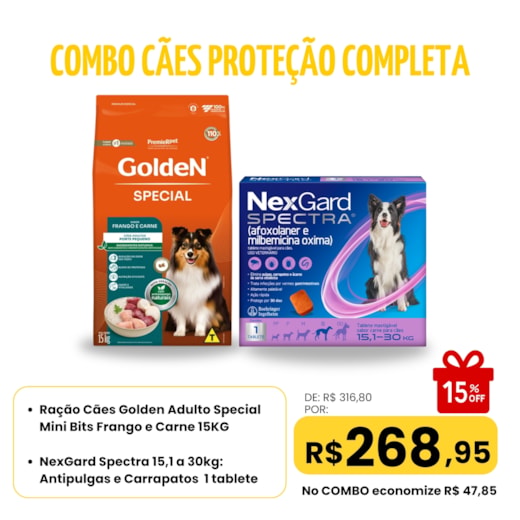 Combo Cães Proteção Completa