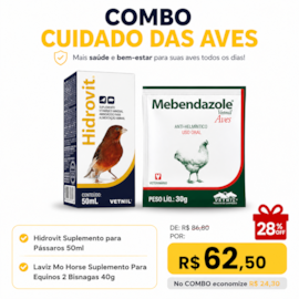 Combo Cuidado das Aves