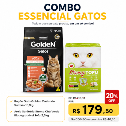 Combo Essencial Gatos