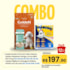 Combo - Ração Golden Adulto Frango e Arroz mini Bits Pague 15kg + Tapete Higiênico Shanghai Blue