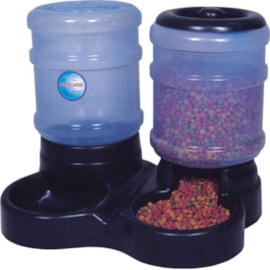 COMEDOURO/BEBEDOURO AUT MAXI 10LT 08KG