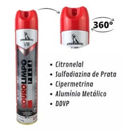 Couro Limpo Prata V18 500ml Noxon