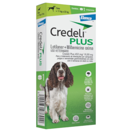 Credeli Plus Para Cães 11kg A 22kg 450mg | Antipulgas, Carrapatos E Vermífugo | 1 Comprimido