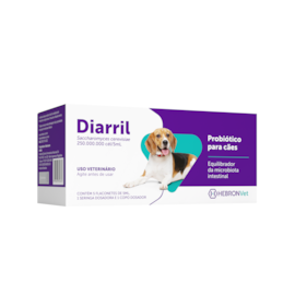 Diarril Hebron Vet com 5 comprimidos 25ml