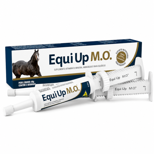 Equi Up Mo 80g Suplemento Pasta Recuperação Cavalos Vetnil