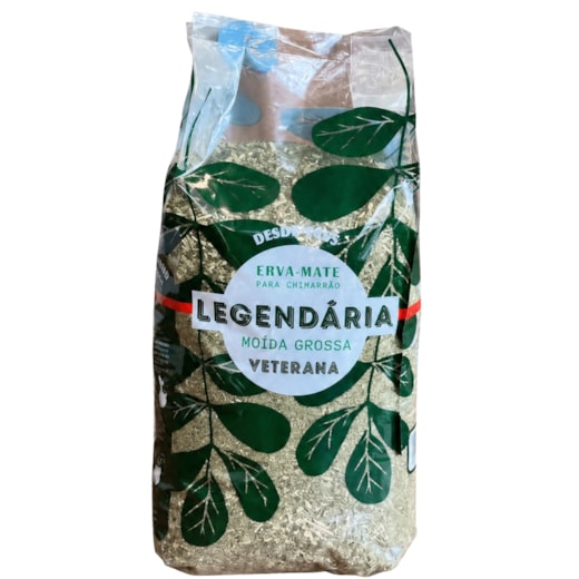 Erva Mate Legendária Moída Grossa 1kg Veterana