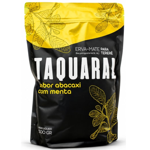 ERVA MATE TAQUARAL TERERE 500G ABACAXI COM MENTA