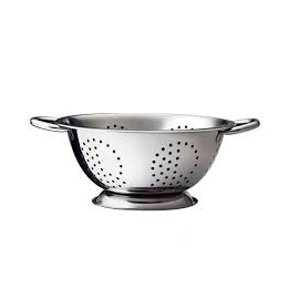 Escorredor de Massa 24cm Inox Bigsul