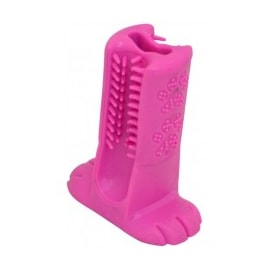 Escova Dental Truqys Média Rosa Ref.2070 Unipet