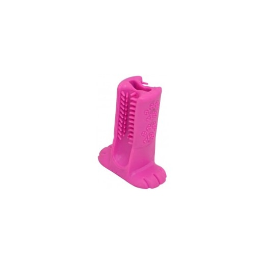 Escova Dental Truqys Média Rosa Ref.2070 Unipet