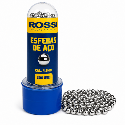 Esfera de Aço Rossi 4,5mm Tubete 300 Unidades 