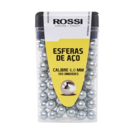 ESFERA DE ACO ROSSI 6,0MM C/ 100UND