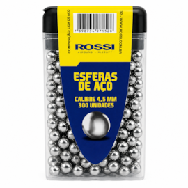 Esfera de Aço Rossi Premium 4,5mm 300 Unidades