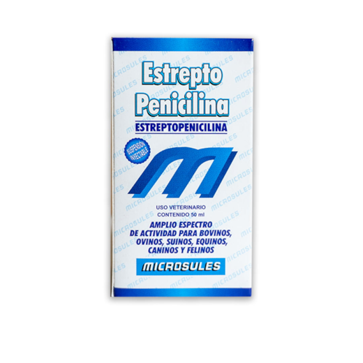 Estrepto Pelicilina 50ml Microsules
