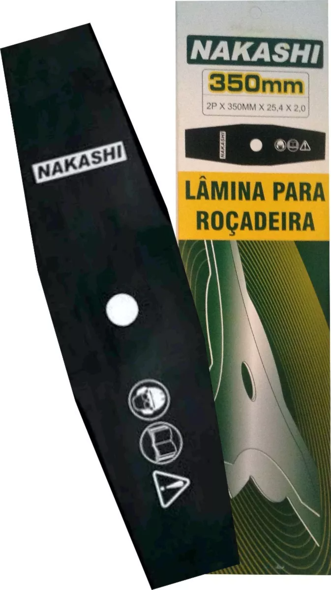 FACA ROCADEIRA 2 PONTAS 350X25.4X2.0 NAKASHI - Avipec Produtos
