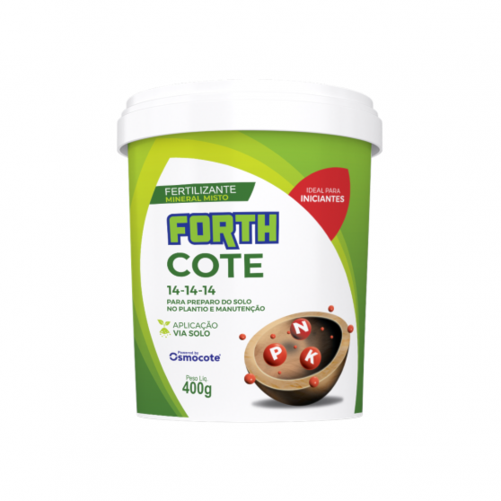 FERTILIZANTE FORTH 400GR COTE CLASSIC 3M - Avipec Produtos