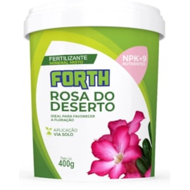 Fertilizante Forth 400gr Rosa Do Deserto