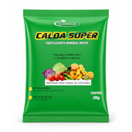 Fertilizante Mineral 20gr Calda Super Quimiagri