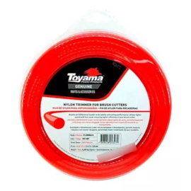 FIO NYLON ROCADEIRA 2.7MM REDONDO TOYAMA 0,453KG 72MT