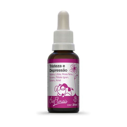 FLORAL PET TRISTEZA E DEPRESSAO 31ML BIOFLORAIS