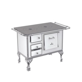 Fogão a Lenha N°1 Direito Branco Marumby