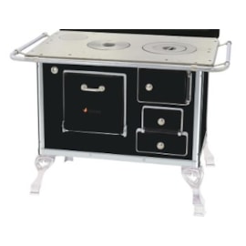 Fogão a Lenha N°1 Preto Esquerdo Marumby