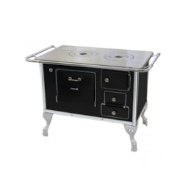 Fogão a Lenha N°2 Esquerdo Preto Marumby