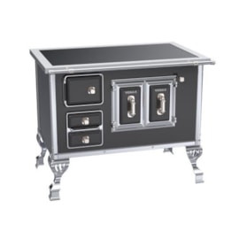 Fogão a Lenha N°2 Século XVIII Premium SD Preto