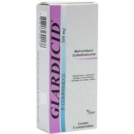 GIARDICID 500MG 05COMPR