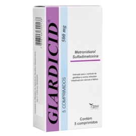 Giardicid 500mg 5 Comprimidos