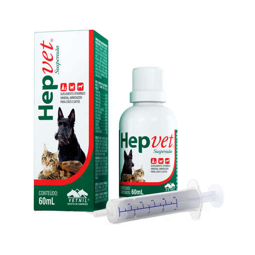 Hepvet Suspensão 60ml Vetnil