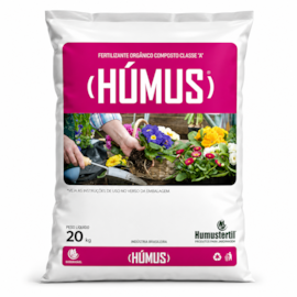 Humus Composto Orgânico 20kg Humusfertil