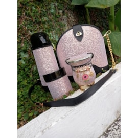 KIT CHIMARRAO CUIA/ GARRAFA SUPER LUXO STRASS