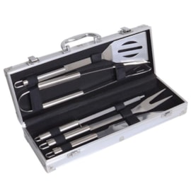 Kit Churrasco Inox 6PC S Detroid UD-2001