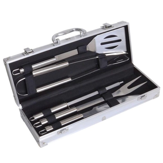 Kit Churrasco Inox 6PC S Detroid UD-2001