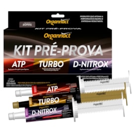 Kit Pré Prova com 3 Bisnagas Grandes ATP - Turbo - D-Nitrox