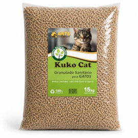 Kuko Cat Granulado de Madeira 15kg